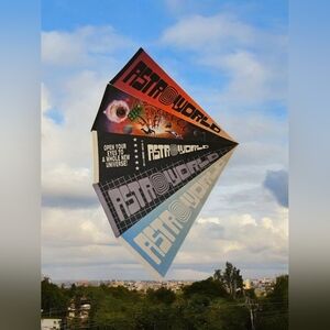 NWT 2021 Travis Scott Astroworld banners set of 5!